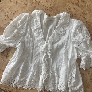 Doen Henri Top - Salt Eyelet